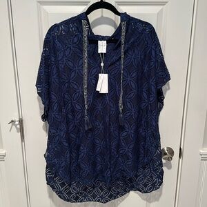 Trina Turk Hooded Beach Cover S/M NWT